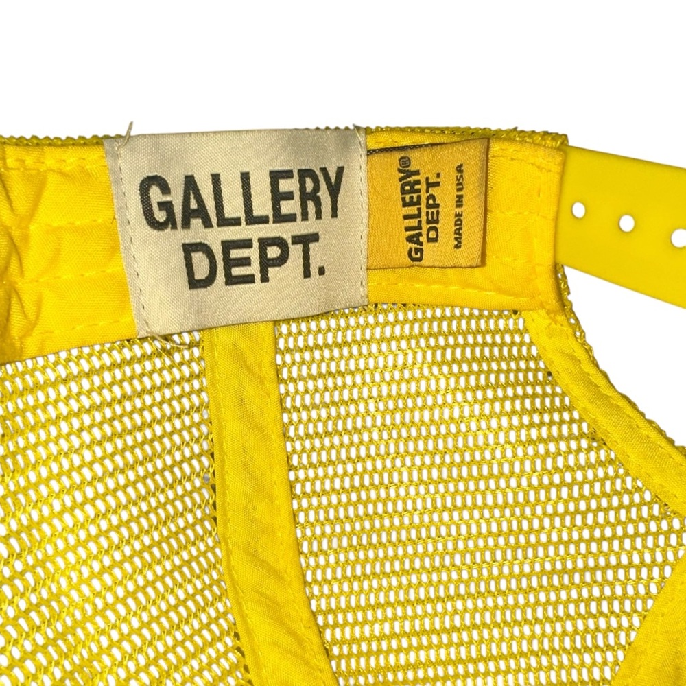 Gallery Dept Workshop hat.‎ Yellow. - Picture 3 of 6